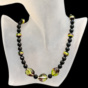 Venetian Glass Nugget Necklace
