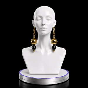 Ballroom Beaded Party Earrings
