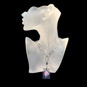 Pendant with Star of David on Sterling Necklace