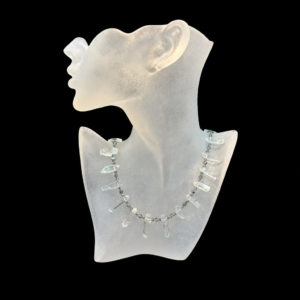Spiritual Green Phantom Quartz Points Necklace