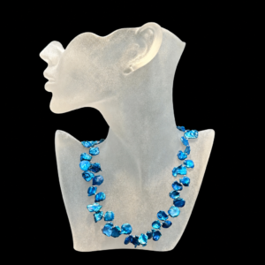 Blue Keshi Natural Pearl Necklace