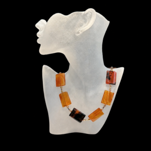 Mahogany Obsidian Necklace