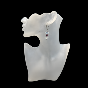 Double Pointed Swarovski Crystal Earrings
